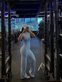 شلوار بگ / لگ بگ پشت چین فلامنت وارداتی برند Lululemon