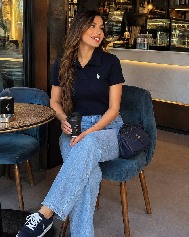 تیشرت / پولو شرت گلدوزی شده پنبه کبریتی