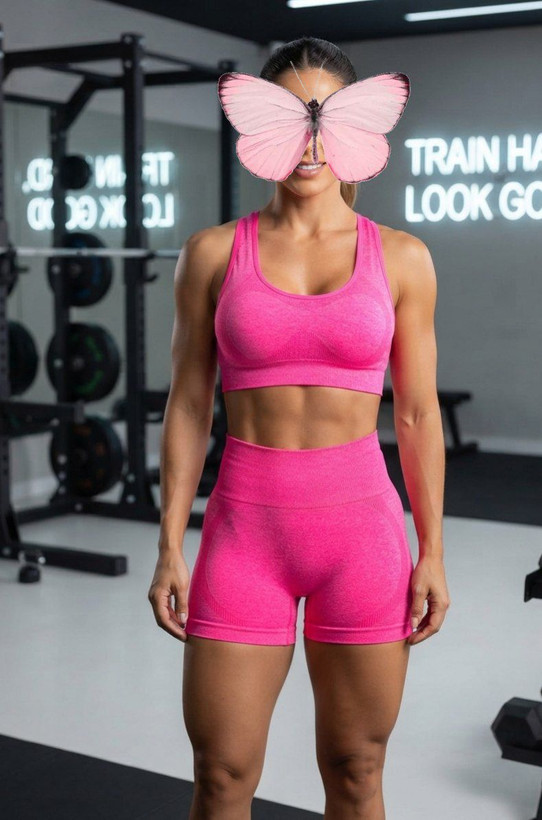 ست نیمتنه و شورتک سیملس /ست ورزشی وارداتی